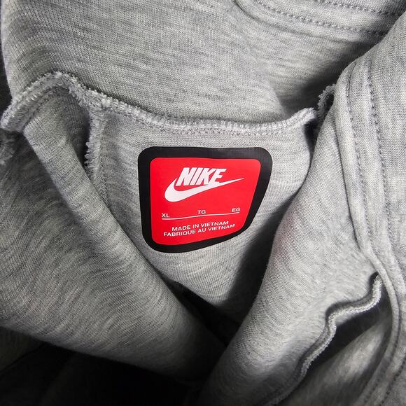 Nike Tech Fleece Joggers XL Gray Soft Shell Modern Fit Sweatpants - Picture 4 of 4